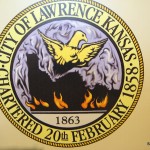 Lawrence’s city seal is of a phoenix rising from the ashes.