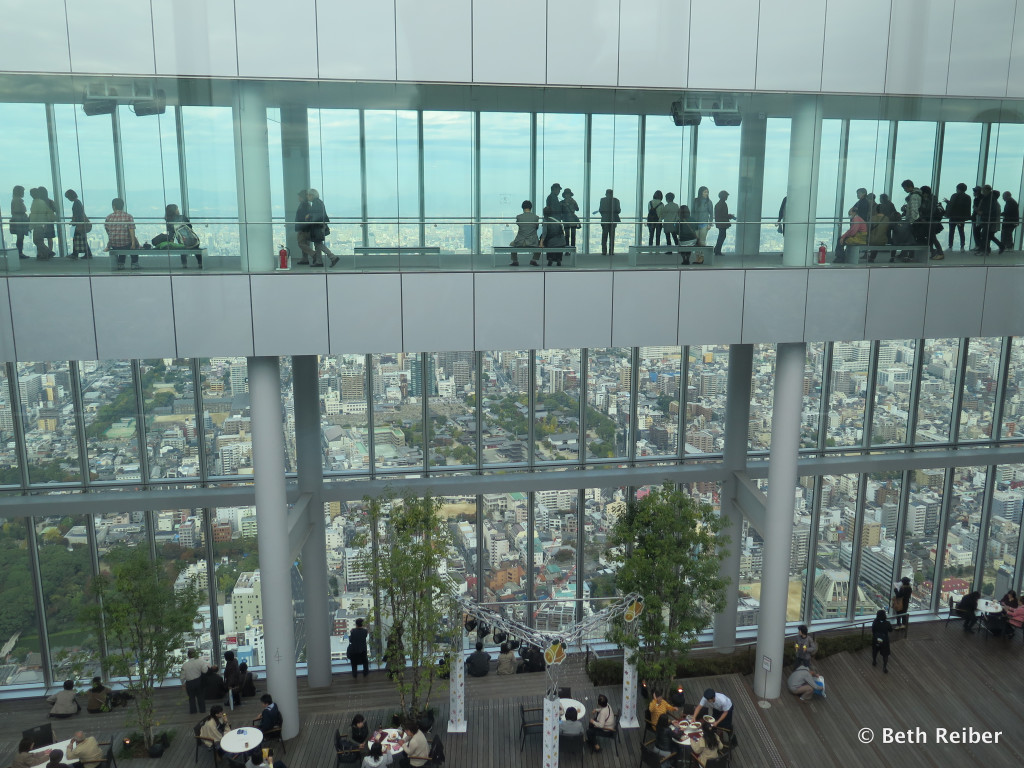 Japan's tallest building (for now), the 50-story Abeno Harukas contains this observatory on its top floors.
