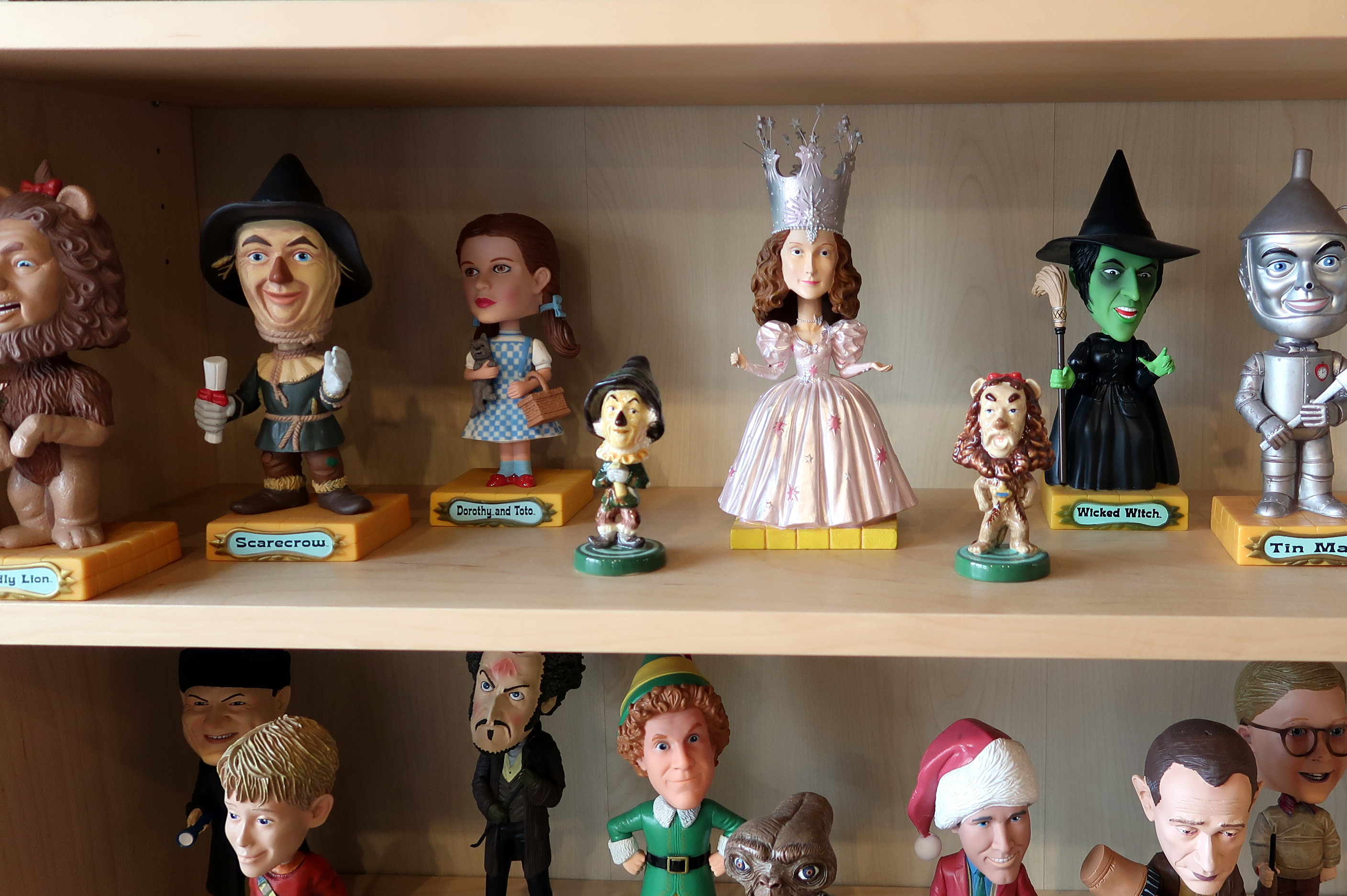National Bobblehead Hall of Fame and Museum's Wizard of Oz characters