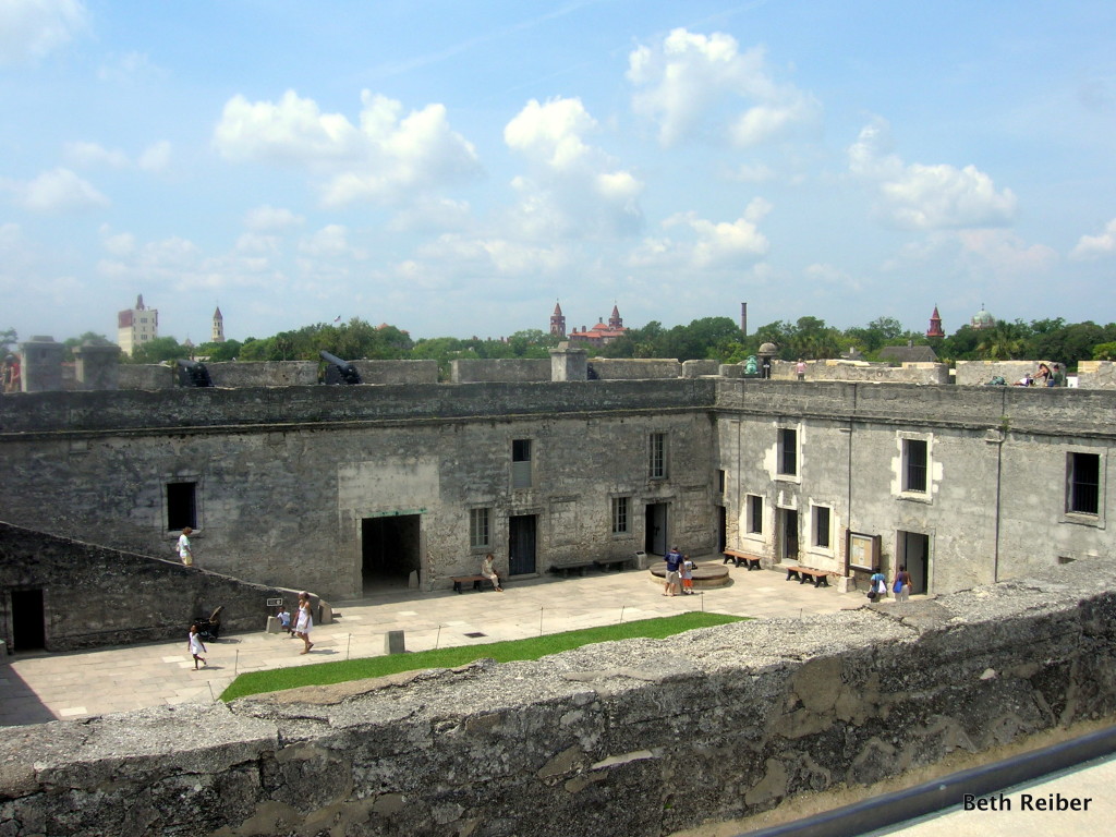 Castillo de San Marcos fort in St. Augustine