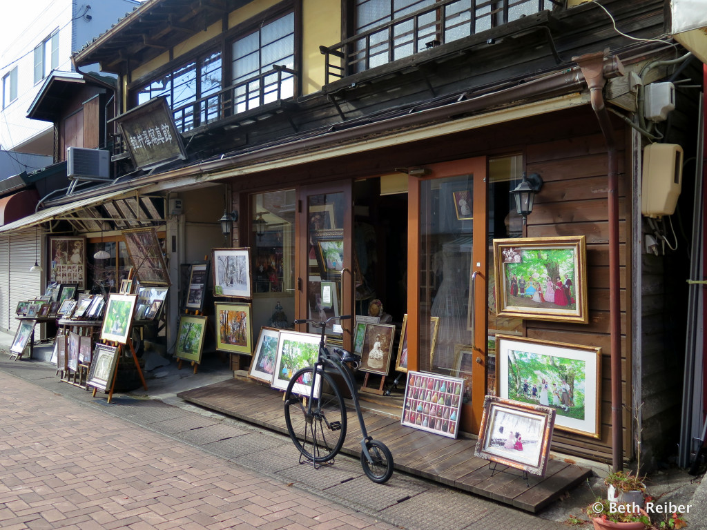 Karuizawa's main shopping street is lined with boutiques, galleries and cafes
