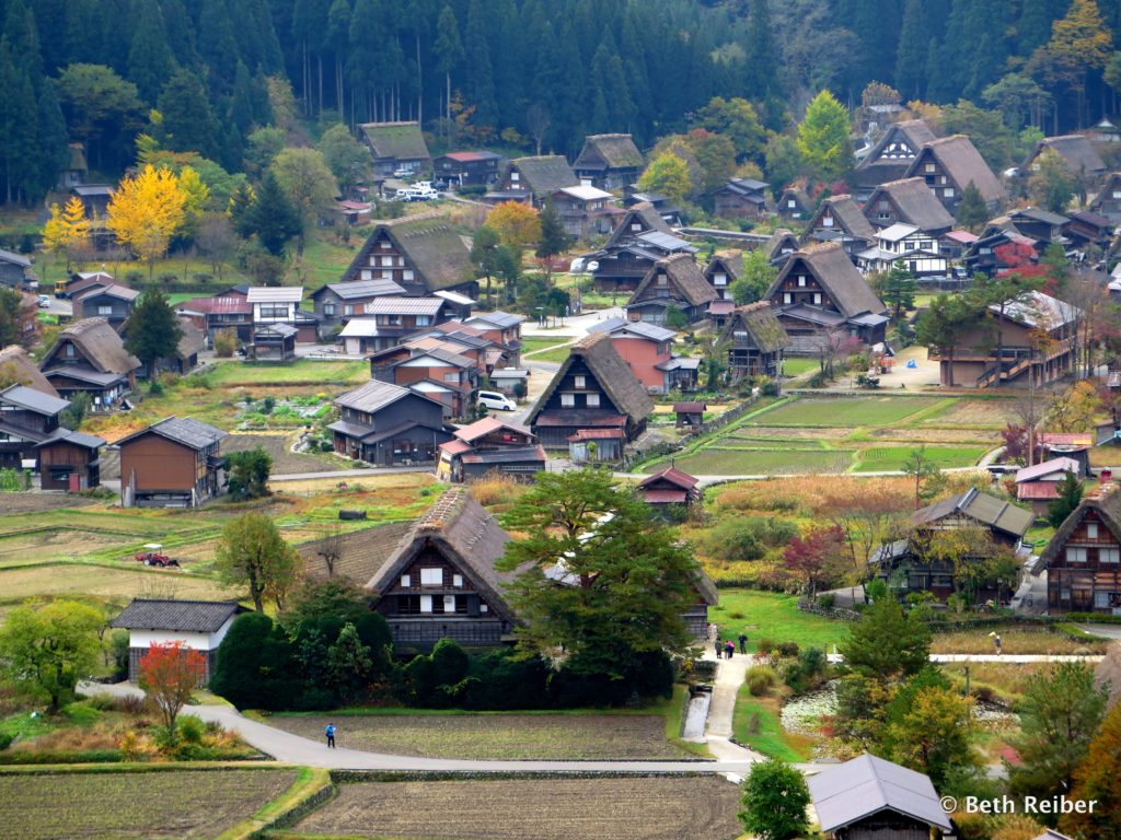 Shirakawa-go was one of Japan's first World Heritage sites