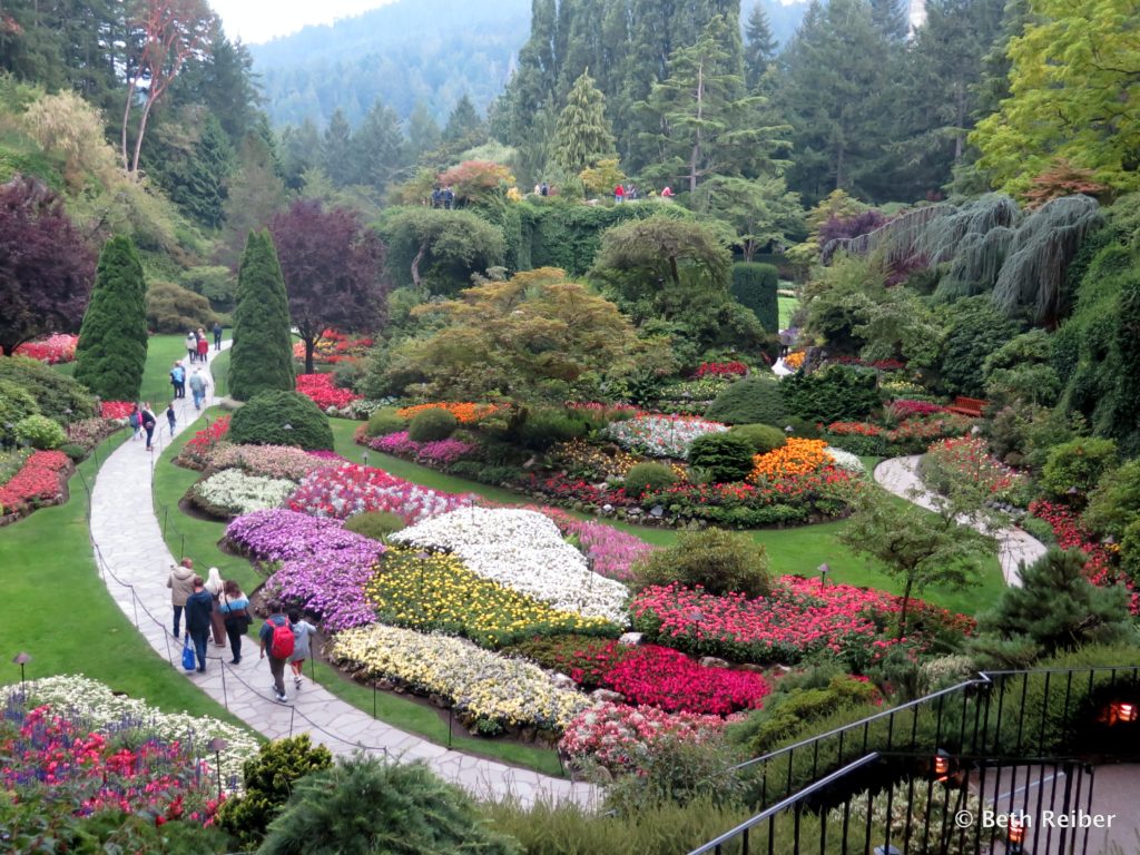 Butchart Gardens in Victoria, B.C., one of best weekend getaways on travelawaits.com