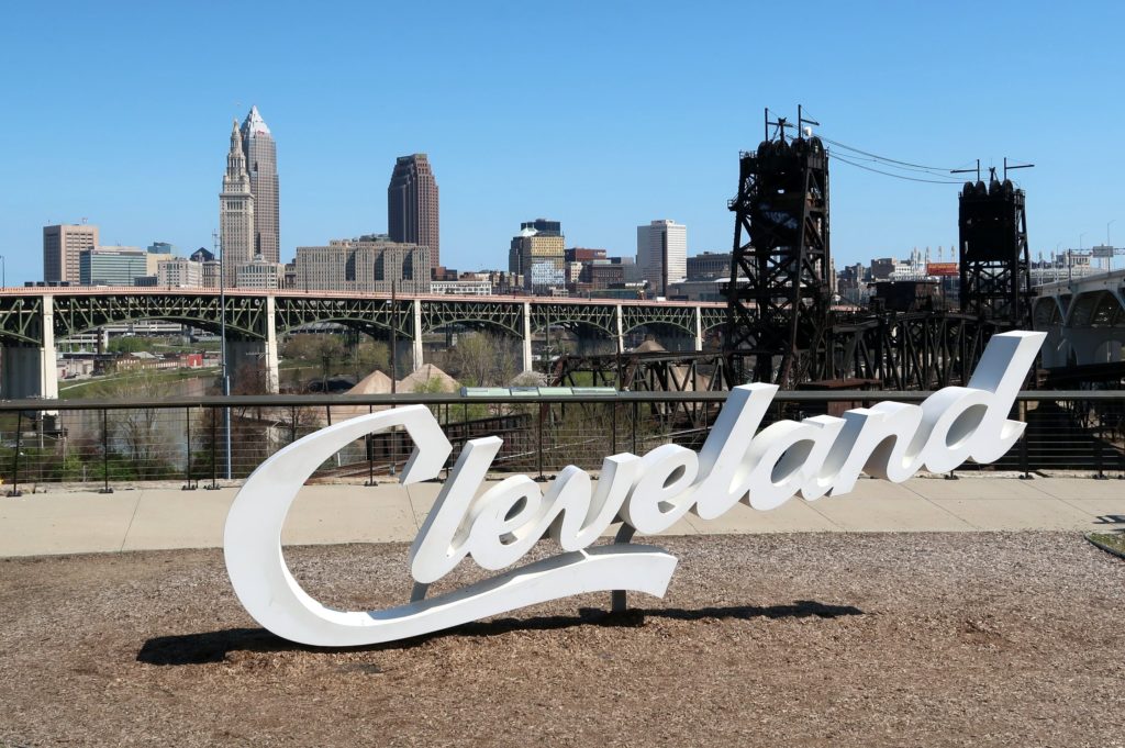 10 things I didn't know about Cleveland include signs like this around town