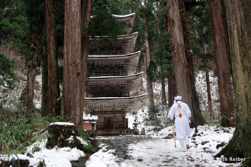 Mt. Haguro was on Basho's journey to the deep north