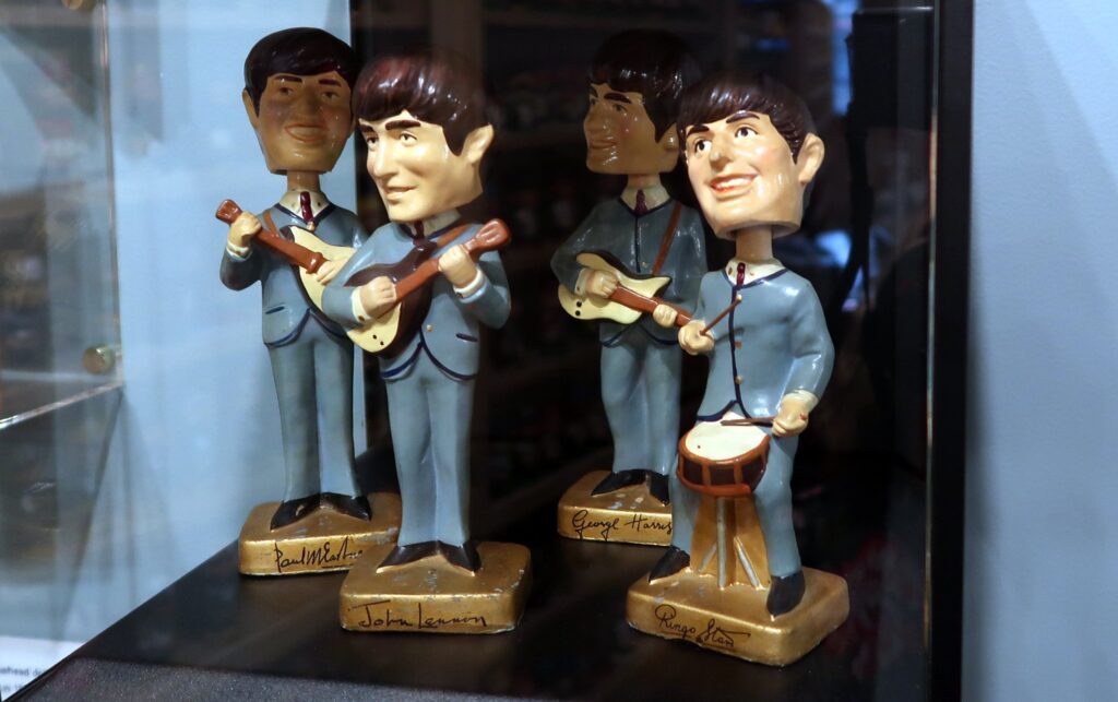 The Beatles at the National Bobblehead Hall of Fame and Museumbblehead 