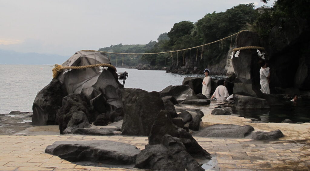 Japans best experiences-soaking in hot springs. Furusato, Kagoshima