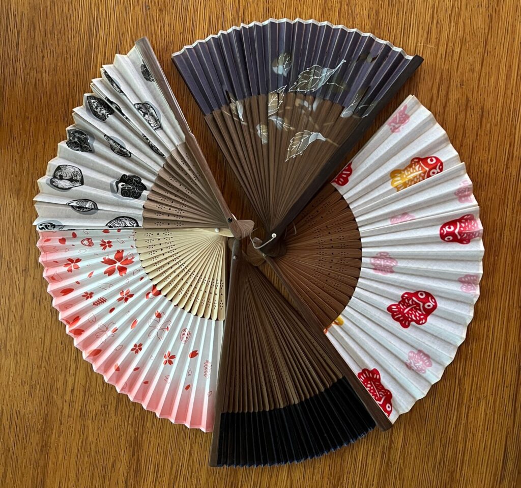 Japanese folding fans