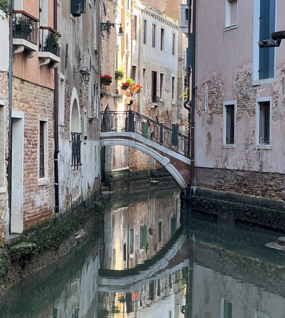 Venice canal and bridge